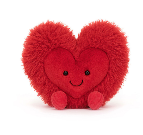 jellycat amuseables beatie heart large